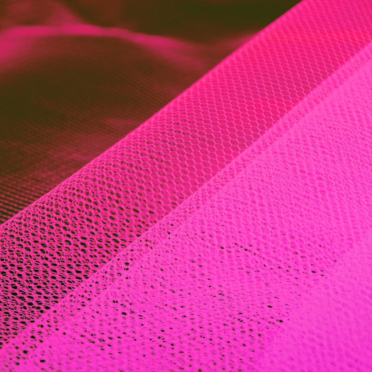 Neon UV Tüll - 40 m Ballen – Bild 3