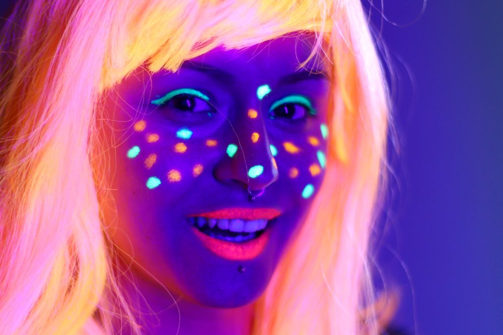 80er Bodypaint Make-up