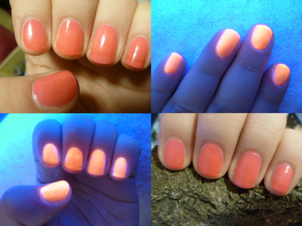 Sandrina - Neon UV Nagellack - pink