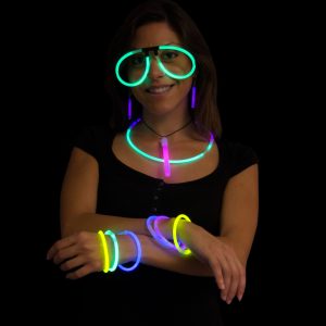 Knicklichter Outfit bei einem Eventlights Fotoshooting